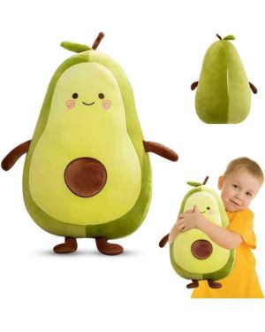 DASIAUTOEM Peluche de Aguacate, 45 cm, Peluche Suave, cojín de Aguacate, Regalo para niños