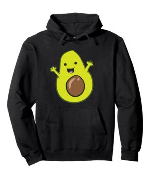 divertido aguacate para niños Sudadera con Capucha