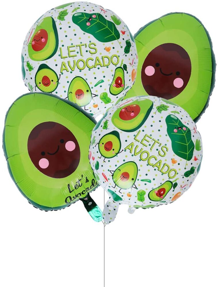 globos de aguacates