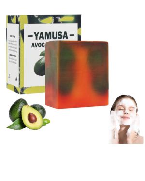 HASAIKA® Jabón De Aguacate, Jabón de limpieza de aguacate, Jabón De Aguacate Hecho a Mano