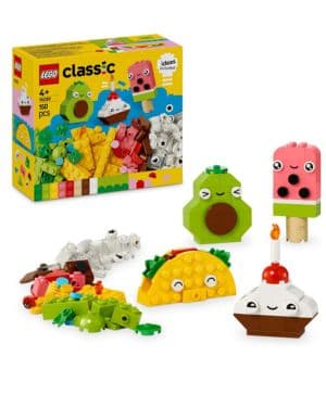LEGO Classic Amigos Nutritivos Creativos Comida de Juguete para Niños y Niñas de 4 Años o Más