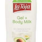 La Toja - Gel Crema de ducha y Body Milk - Aroma Aguacate - Piel Ultrasuave - 550ml