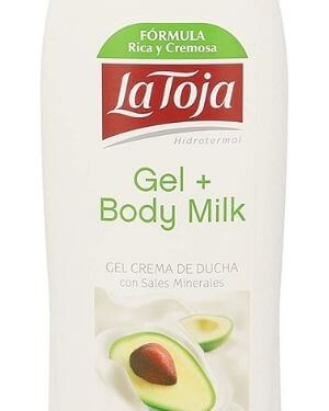 La Toja - Gel Crema de ducha y Body Milk - Aroma Aguacate - Piel Ultrasuave - 550ml