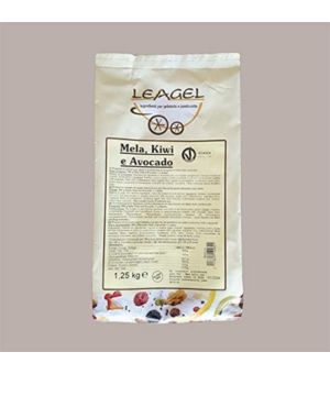 Leagel 1,25 kg EASY Gelato Taste Apple Kiwi y aguacate en polvo Preparación para helados y repostería