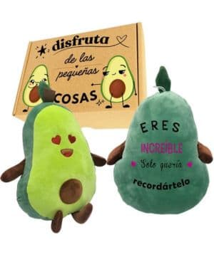 Peluche Aguacate Divertido con Frases Graciosas Regalo Amiga Cumpleaños Original para Pareja Mujer Hombre Amigas