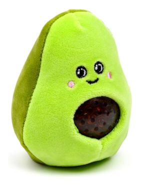 Puckator Queasy Squeezies - Juguete de peluche de aguacate