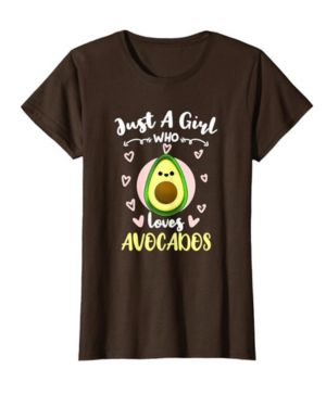 Sólo Una Chica Que Ama Los Aguacates Camiseta