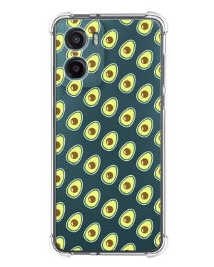 Tumundosmartphone Funda Silicona Antigolpes para Motorola Moto G05 E15 diseño Aguacate Dibujos