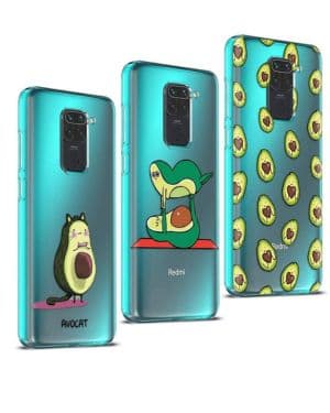 Yoedge Funda para Xiaomi Redmi Note 9 4G [3 Unidades], Silicona Ultra Thin TPU Cubierta Transparente Movil Carcasa Antigolpes