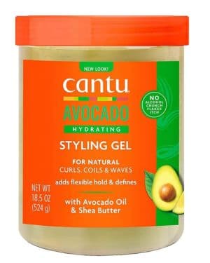 avocado hydrating gel 18,5oz 524g (sin alcohol), Cantu