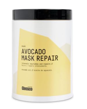 GLOSSCO PROFESSIONAL - Mascarilla Reparadora Cabello Avocado Mask Repair, 1000 ml, Aceite de Aguacate, Nutre y Repara