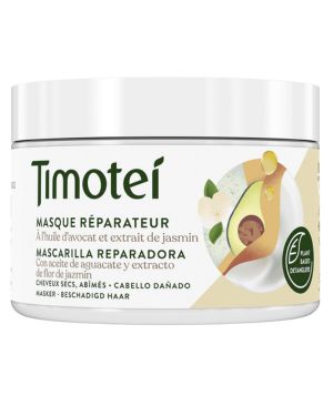 Timotei mascarilla reparadora para cabello dañado con aceite de aguacate y extracto de flor de Jazmín