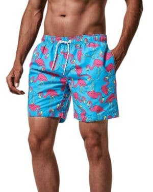 MaaMgic Bañador Hombre Shorts de Baño Shorts de Playa Traje de Baño para Natación Secado Rápido para Vacaciones