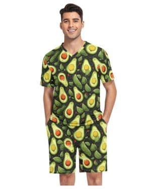 GAIREG Conjunto de pijama de verano de manga corta para hombre, tallas S-XXL