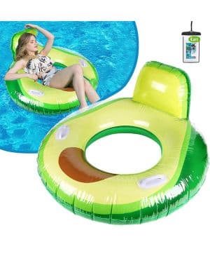 Anillos de natación inflables de goma, flotadores de piscina, juguetes de tubo duraderos para adultos, niños