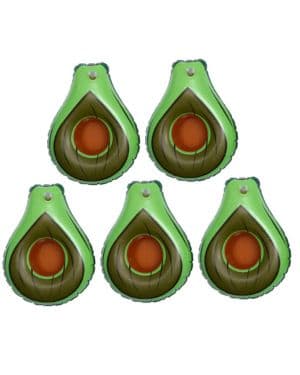 Cabilock 3 Juegos Posavasos De Aguacate Hielera Hinchable Palmera Piscina Inflable Inflables De Piscina