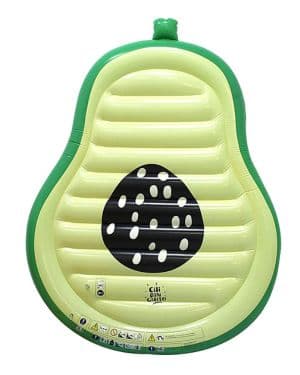 Flotador de piscina inflable, flotador de aguacate, flotador de piscina inflable flotador al aire libre
