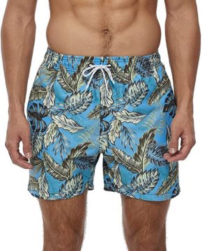Hombres Bañador Nadar Pantalones Cortos Secado Rápido Shorts de Baño Shorts de Playa Traje de Baño con Forro de Malla y Bolsillos