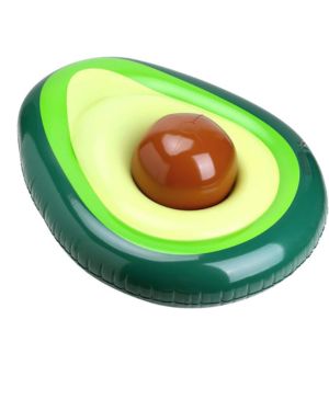Sillas de piscina hinchable, balsas de piscina para adultos, flotador de piscina inflable con aguacate