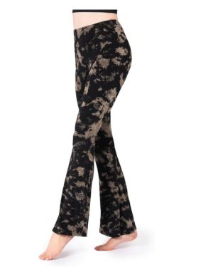 PANASIAM Batik Leggings Flare para Mujeres - Mallas - Pantalones Acampanados - Bootcut - para Yoga y Deporte