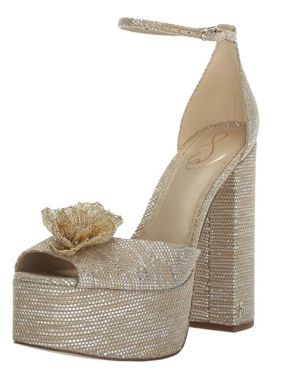 Sam Edelman Kori Flora, Sandalia con talón Mujer