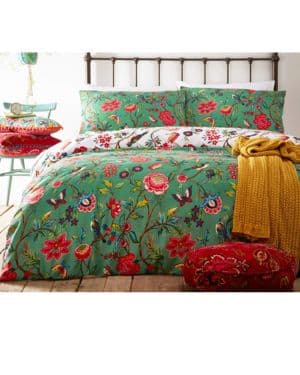 Creative Cloth Creativa De Tela Pomelo Duvet Set, Polialgodón, Verde Verde, Single, algodón poliéster, 1 pieza, Single