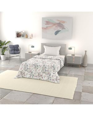 Italian Bed Linen Colcha de Verano Impreso, Basic, 160x240cm, Flor