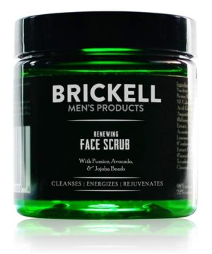 Brickell Men’s Products – Crema Exfoliante Facial Renovadora para Hombres – Crema Facial Exfoliante Natural y Orgánica – 59 ml