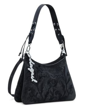 Desigual bolso bandolera bolso de hombro Romeo Floral Manaos 2.0 Crossbody Bag Black negro