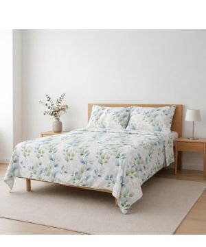 Etrexonline Juego de Sábanas 3 Piezas Cama 105 cm - Microfibra Ultra Suave Incluye 1 Bajera Ajustable