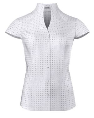 Vincenzo Boretti Blusa para Mujer, Ligeramente Entallado, fácil de Planchar, Agradable de Llevar, sin Mangas